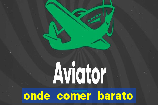 onde comer barato aeroporto santos dumont